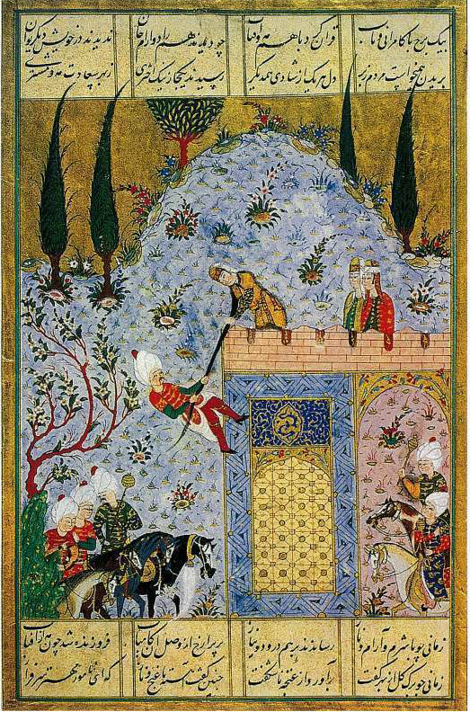 Gazi Abdurrahman Bey'in Aydos Kalesini içten feth edişi. Derler ki, Aydos Kalesi