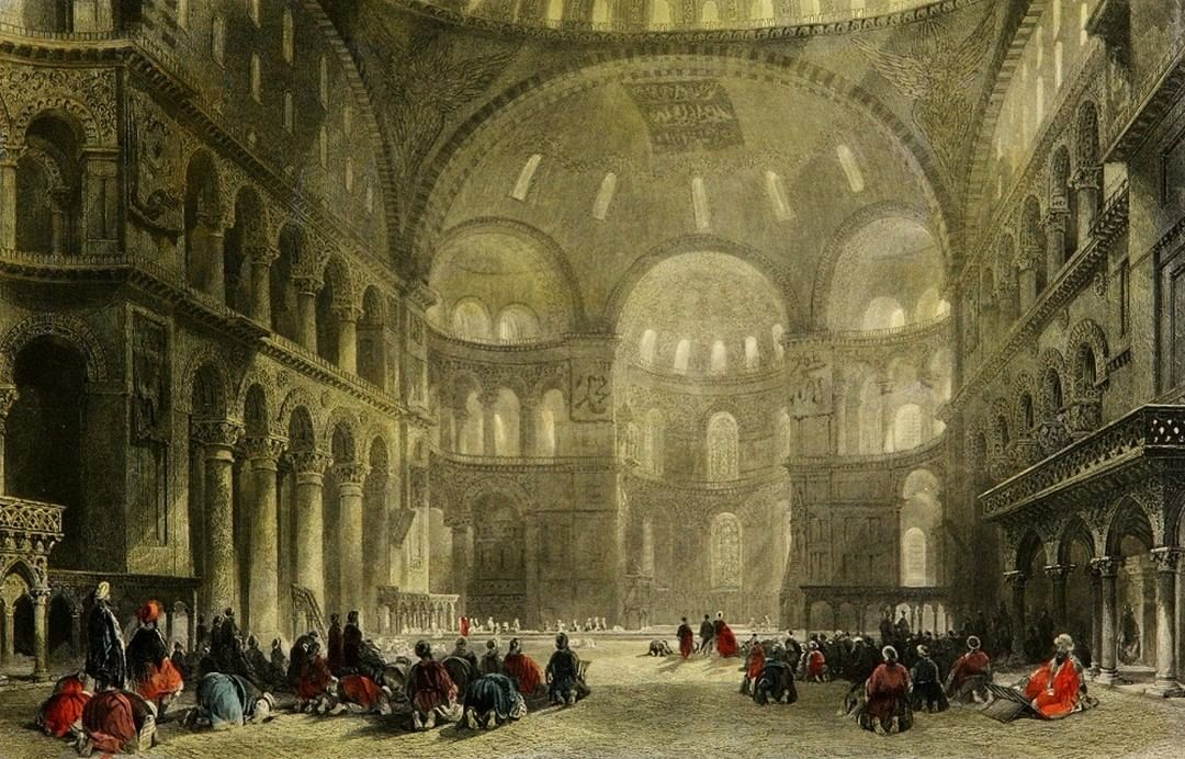 Hagia Sophia Mosque, Istanbul, 1838
Ayasofya Camii, İstanbul, 1838
...