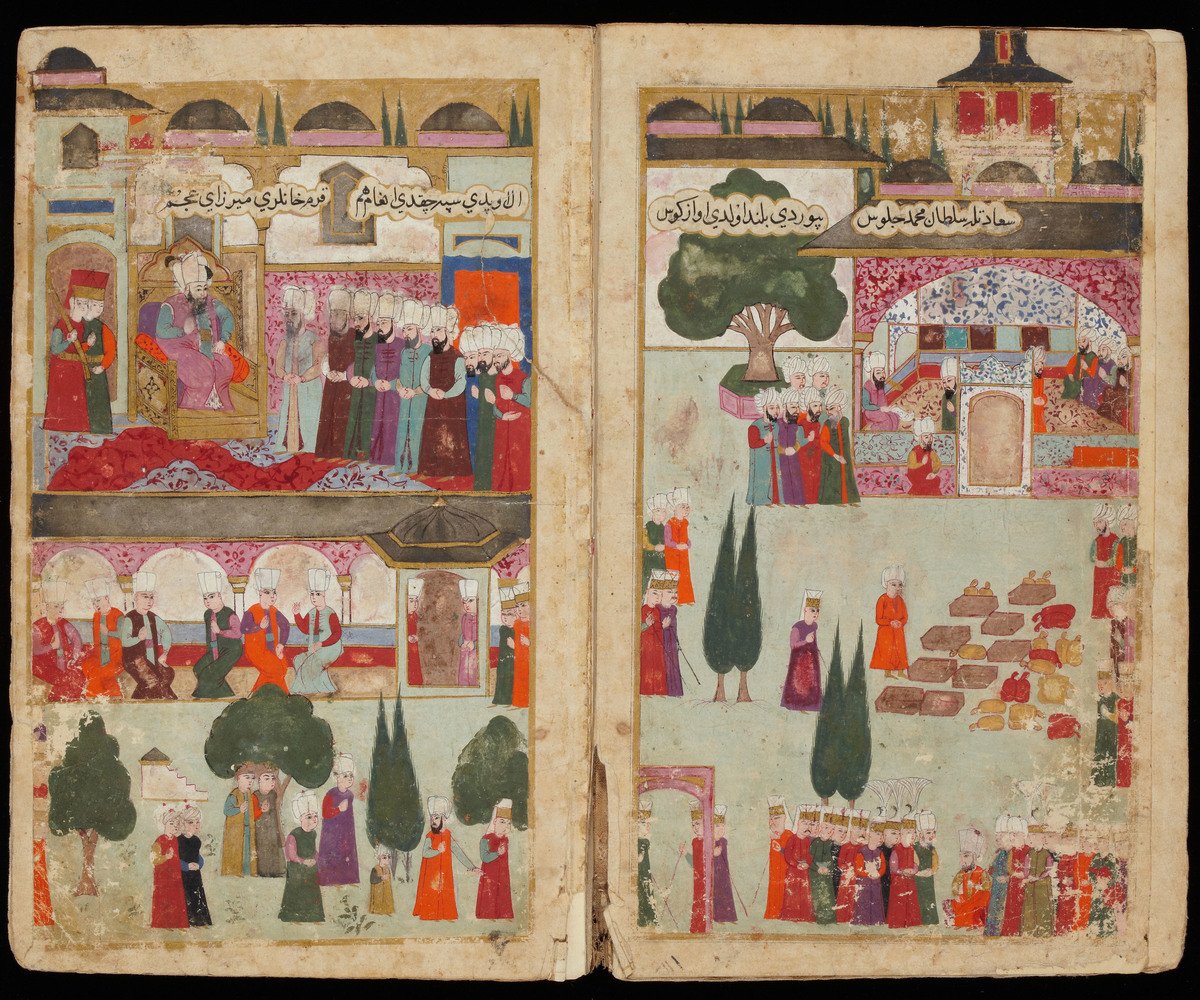 III. Mehmed'in tahta cülusu ve cülus bahşişinin hazırlanması.