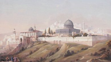 Jerusalem, Ottoman Palestine, 1800’s. (Kudüs, Filistin).                        ...