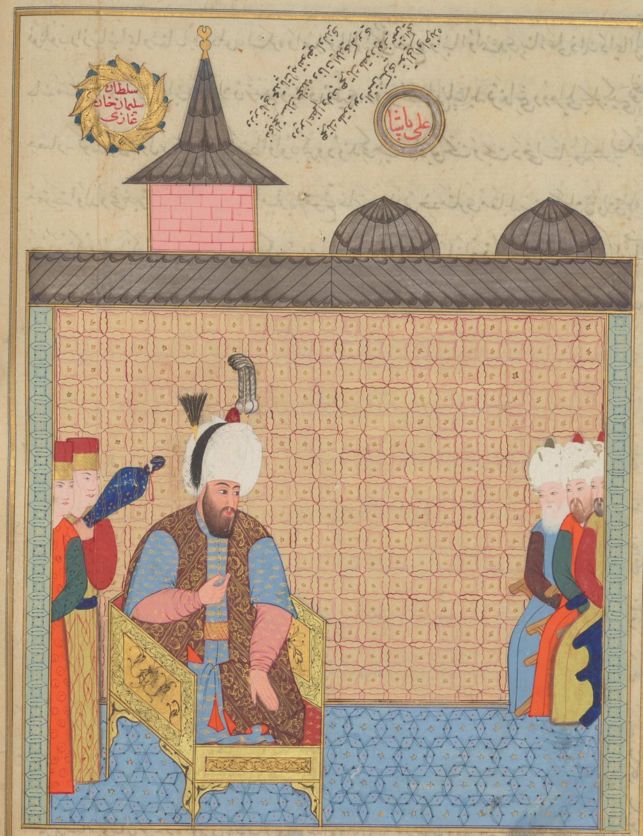 Kanuni Sultan Süleyman ve Veziriazam Semiz Ali Paşa
Zübdetü't Tevarih, Chester