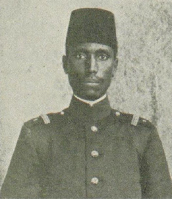 Kemal Bey, An Ottoman Officer of the Tripoli Army, Libya, 1911 (He is from Tripo...