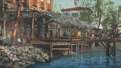 Osmanlı dönemi Istanbul'da bir kahvehane, 1900'ler.
A coffee house in Ottoman Is...