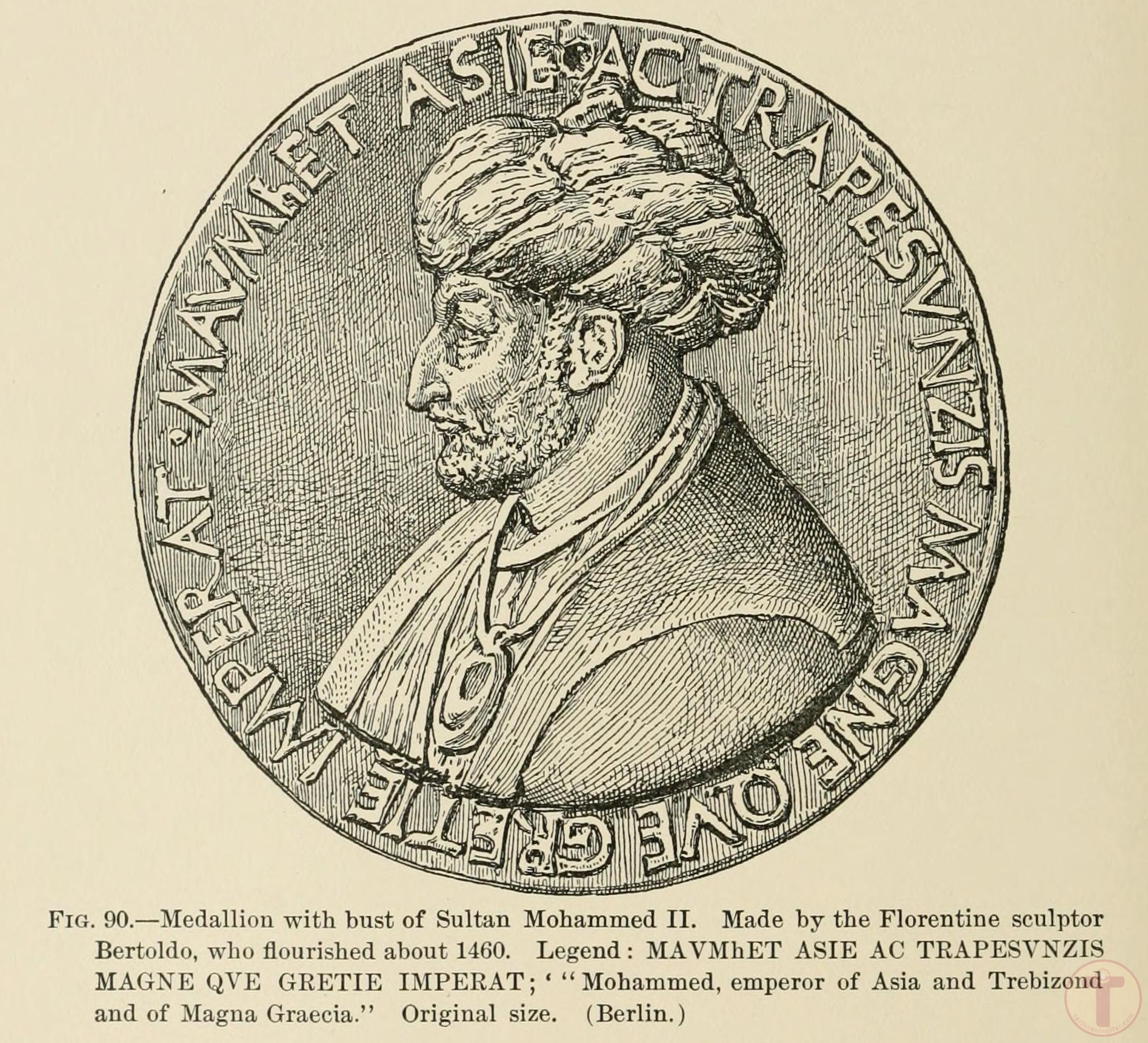Bir Fatih Madalyonu