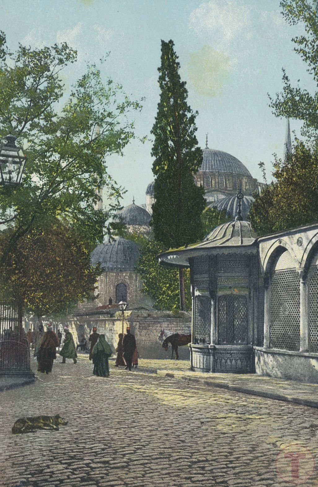 İstanbul'Dan Bir Sokak Manzarası