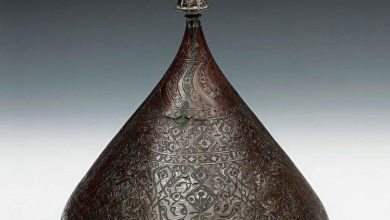 Osmanlı Bronz Sahan Kapağı