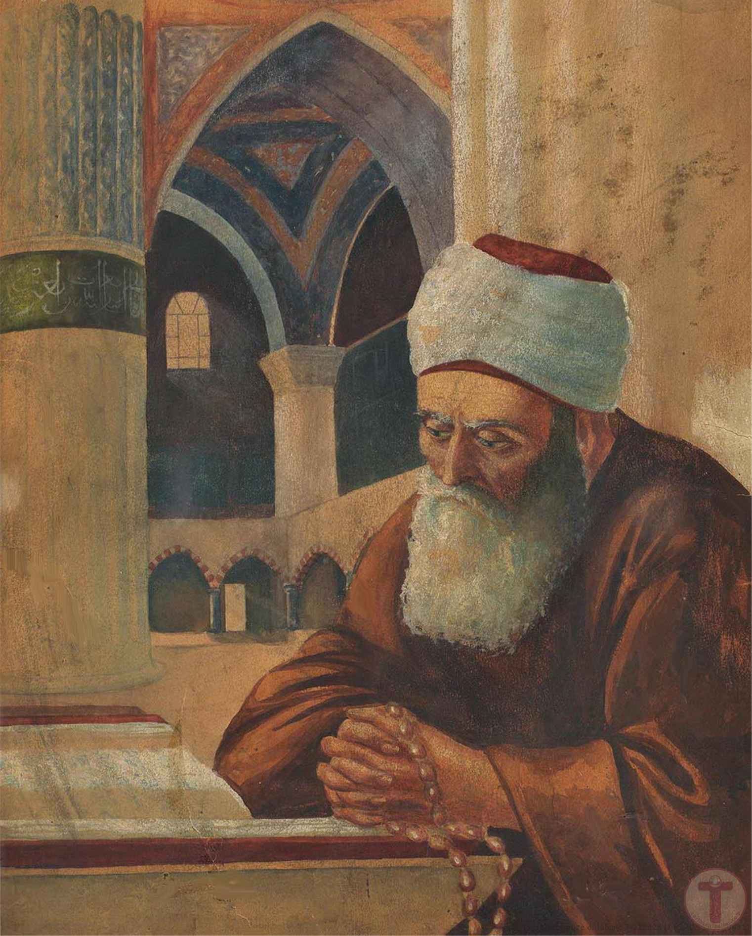 Bir Osmanlı Dedesi Kuran Okurken