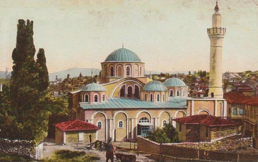 Ottoman Istanbul, Kariye mosque, 1890's.
Osmanlı dönemi Istanbul, Kariye Camii,...