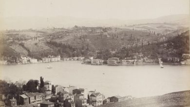 Rumelihisarı Üstlerinden Kanlıca ve Boğaziçi / Sébah ve Joaillier Fotoğra...