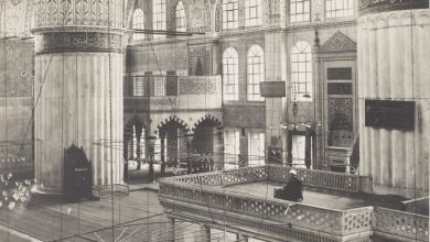 Sultan Ahmet Camii Müezzin Mahfiili / Sébah ve Joaillier Fotoğrafı | Eski İ...