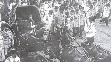Sultan II. Abdülhamid Han''in Cuma Namazı Selamlığı.
(Fotoğraf Elisa Zonaro tara...
