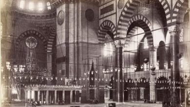 Süleymaniye Camii İç Görünümü / Sébah ve Joaillier Fotoğrafı | Eski İ...