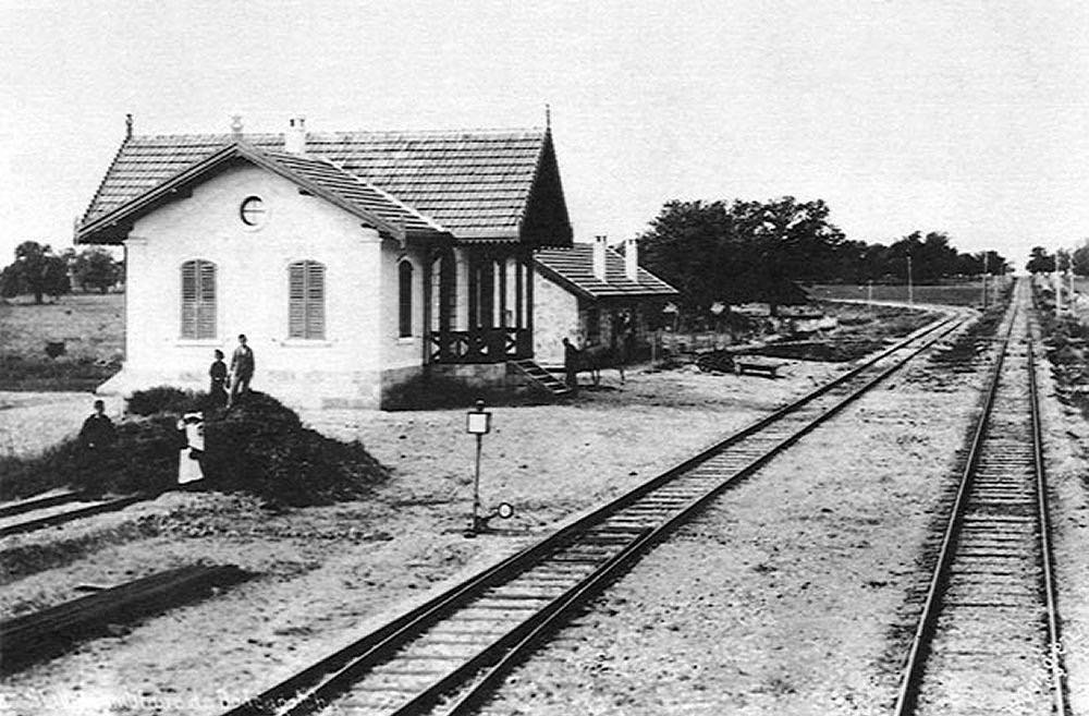The Ottoman railway station in Dedeağaç ( Greece), 1900.
Osmanlı dönemi Tren İ...