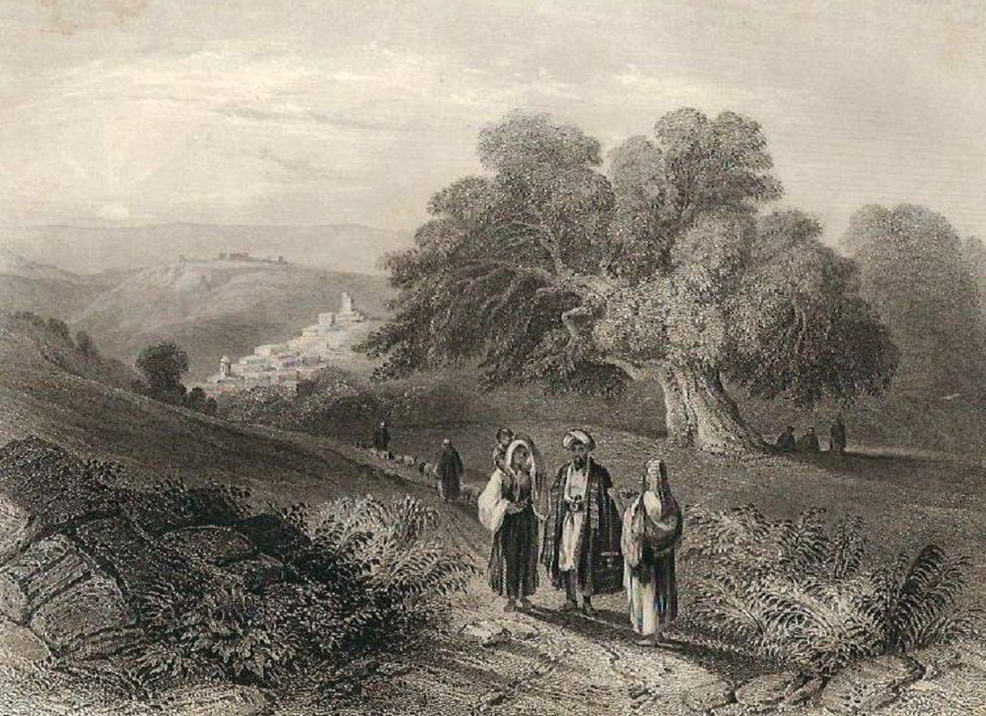 The Village of Al-Eizariya (Bethany), Palestine, 1857
Azeriye Köyü, Filistin, 1...