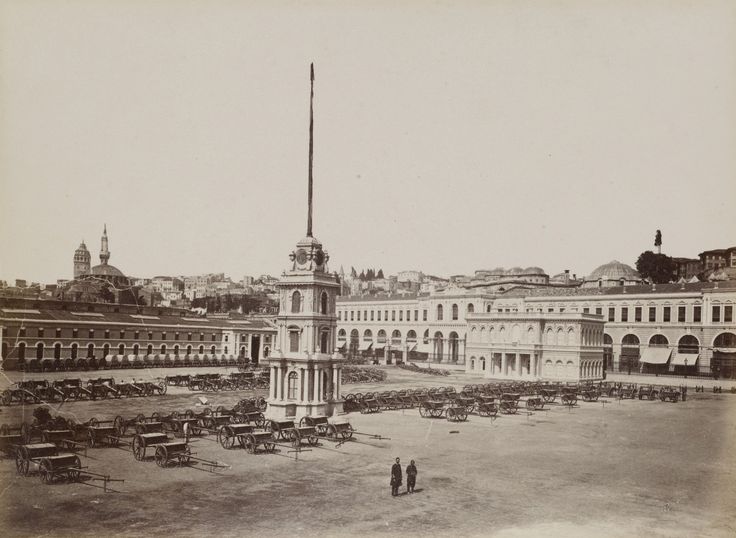 Tophane Kışlası Genel Görünümü Guillaume Berggren / 1890