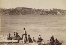 Üsküdar'dan Dolmabahçe ve Kabataş / Sébah ve Joaillier Fotoğrafı / 18...