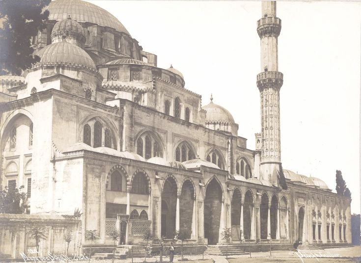 Şehzade Mehmet Camii / Sébah ve Joaillier Fotoğrafı | Eski İstanbul Fotoğr...